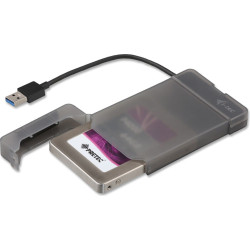 i-tec MySafe USB 3.0 Easy zewnętrzna obudowa na dysk 2,5'' 9,5mm SATA I /II/III HDD oraz SSD kolor czarny'