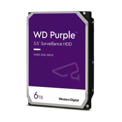 Dysk HDD WD Purple klasy Surveillance 6TB'
