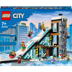 LEGO City 60366 Centrum narciarskie i wspinaczkowe'