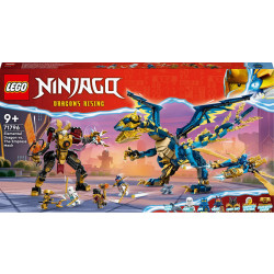 LEGO Ninjago 71796 Smok żywiołu kontra mech cesarzowej'