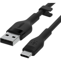 BELKIN KABEL USB-A - USB-C SILICONE 3M CZARNY'