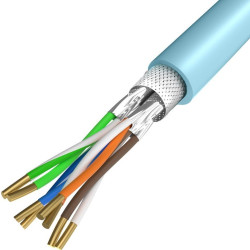 Unitek Kabel skrętka LSZH Cat. 6a S/FTP 305 m'