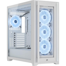 Corsair iCUE 5000X RGB QL Edition White'