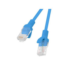Kabel UTP Lanberg PCU5-10CC-0050-B (RJ45  U/UTP - RJ45  U/UTP ; 0 50m; UTP; kat. 5e; kolor niebieski)'
