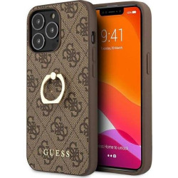 Guess 4G Ring Case - Etui iPhone 13 Pro Max (brązowy)'