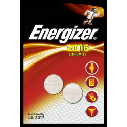 Energizer Lithium Miniature CR2016 1 Pack'
