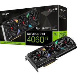 Karta graficzna - PNY GeForce RTX 4060 Ti XLR8 Gaming VERTO EPIC-X RGB™ Triple Fan 8GB DLSS 3'