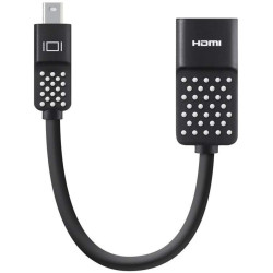 Belkin F2CD079bt mini DisplayPort - HDMI 4K 0.13m czarny'