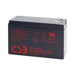 Akumulator żelowy wymienny 12V 9Ah HR1234W F2 CSB'
