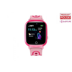 Smartwatch dla dzieci GoGPS K17 (różowy)'