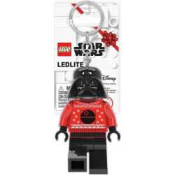 LEGO Star Wars LGL-KE173 Darth Vader świąteczny brelok do kluczy z latarką'