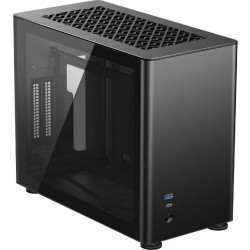 Jonsbo A4 Mini-ITX, Tempered Glass - czarna'