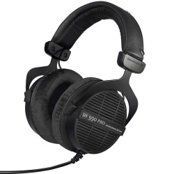 Słuchawki - Beyerdynamic DT 990 PRO 80 OHM BLACK LIMITED EDITION - Słuchawki studyjne otwarte'