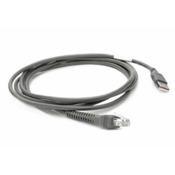 Zebra-kabel sygnałowy USB 2 1 m  czarny'