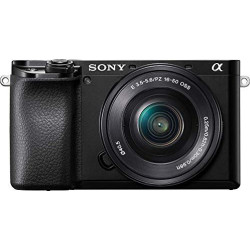 Aparat fotograficzny - Sony Alpha ILCE-6100 + obiektyw Sony SELP 16-50mm czarny'