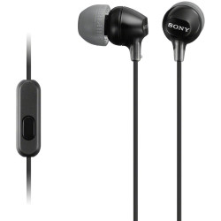 Słuchawki - Sony MDR-EX15AP Czarna (MDREX15APB.CE7)'