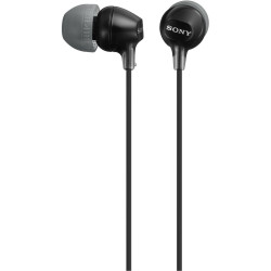 Słuchawki - Sony MDR-EX15LP Czarna (MDREX15LPB.AE)'