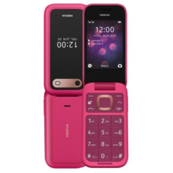 Smartfon Nokia 2660 4G (TA-1469) Dual Sim Różowy + stacja dokująca'
