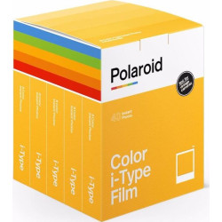 Akcesoria ekspl.. - Polaroid Color I-Type Film 5-PACK'