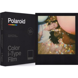 Akcesoria ekspl.. - Polaroid Color i-Type Film Black Frame Edition'