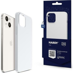 Apple iPhone 13 - 3mk Hardy Silicone MagCase Starlight-White'