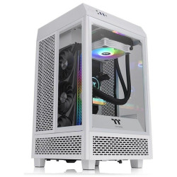 THERMALTAKE THE TOWER 100 MINI TEMPERED GLASS*3 - SNOW CA-1R3-00S6WN-00'