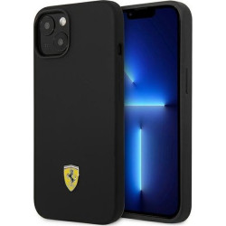 Ferrari Silicone Metal Logo - Etui iPhone 14 Plus (czarny)'