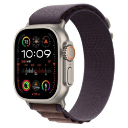 Apple Watch Ultra 2 GPS + Cellular, 49mm Titanium Case with Indigo Alpine Loop - Large'