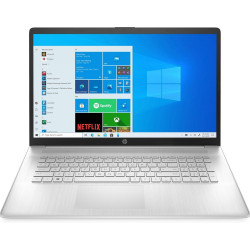 Laptop HP 17-cn0029nw i3-1115G4 17 3 FHD AG 250nit IPS 8GB_3200MHz SSD256 IrisXe BT5 CamHD USB-C 41Wh Win10 2Y Natural Silver'