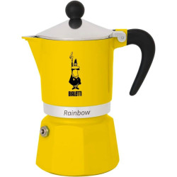 Bialetti kawiarka Rainbow 6tz Żółta'