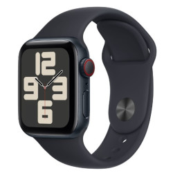 Apple Watch SE GPS + Cellular 40mm Midnight Aluminium Case with Midnight Sport Band - S/M'