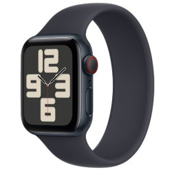 Apple Watch SE GPS + Cellular 44mm Midnight Aluminium Case with Midnight Sport Loop'