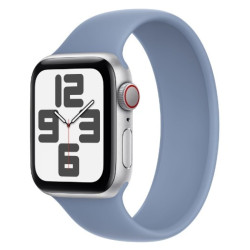 Apple Watch SE GPS+Cellular 44mm aluminium Srebrny | Zimowy Błękit opaska sportowa'