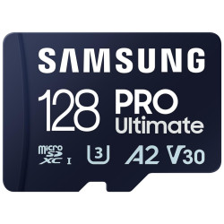 Samsung Ultimate microSDXC 128GB UHS-I U3 [Zapis 130MB/s Odczyt 200MB/s]'