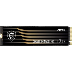 Dysk SSD MSI SPATIUM M480 Pro 2TB PCIe 4.0 NVMe M.2 2280'