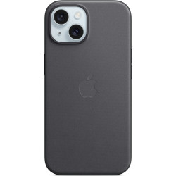 Apple iPhone 15 FineWoven Case with MagSafe black'