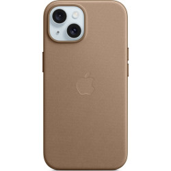 Apple iPhone 15 FineWoven Case with MagSafe taupe'