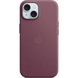 Apple iPhone 15 FineWoven Case with MagSafe mulberry'