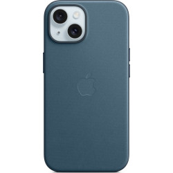 Apple iPhone 15 FineWoven Case with MagSafe pacific blue'