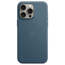 Apple iPhone 15 Pro Max FineWoven Case with MagSafe pacific blue'