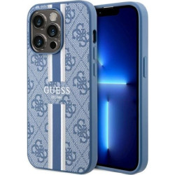 Guess 4G Printed Stripes MagSafe do iPhone 14 Pro Max (Niebieski)'