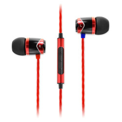 SoundMagic E10C black-red - słuchawki przewodowe'