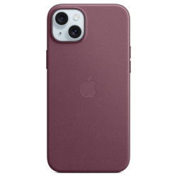 Apple iPhone 15 Plus FineWoven Case with MagSafe mulberry'