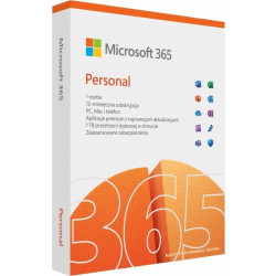 Microsoft 365 Personal PL - licencja na rok'