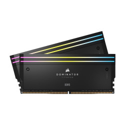Pamięć DDR5 Corsair DOMINATOR TITANIUM RGB 96GB (2x48 GB) 6600 MT/s CL32 Intel XMP'