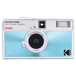 Aparat fotograficzny - Kodak EKTAR H35N Camera Glazed Blue'