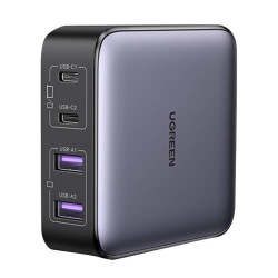 UGREEN CD327 Nexode, 2x USB-C, 2x USB-A, GaN, 65W (szary)'
