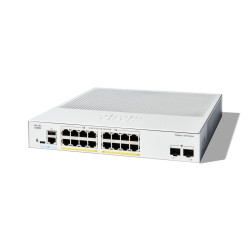 Switch Cisco Catalyst 1300 16-port GE Full PoE 2x1G SFP'