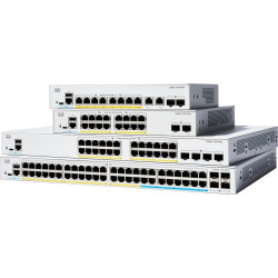 Switch Cisco Catalyst 1300 8p GE Full PoE 2x1G Combo'