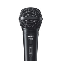 Shure SV200 - Mikrofon dynamiczny  uniwersalny  kardioidalny  włącznik  kabel'